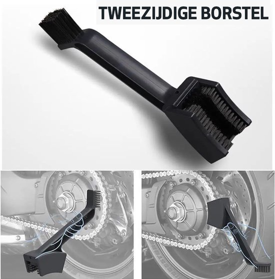 Swerve Gear ChainMate kettingborstel - motor ketting onderhoud en reiniging — afbeelding 2