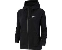 Nike Sportswear Essential Hoodie Full Zip Flock Vest Dames - Maat XS