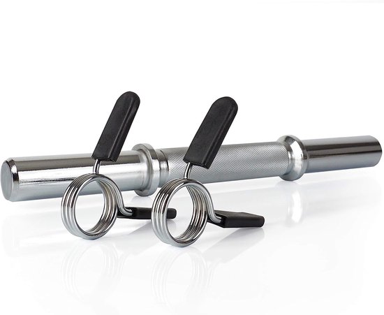 EZ Super Curlstang 30 mm - Focus Fitness - 120 cm - incl. veersluiting kopen? | Betersport.be