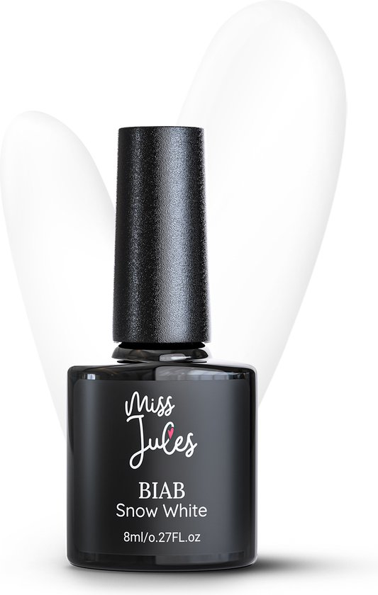 Miss Jules® BIAB – Builder in a Bottle – BIAB Nagel Builder Gel - Wit - HEMA & TPO Free