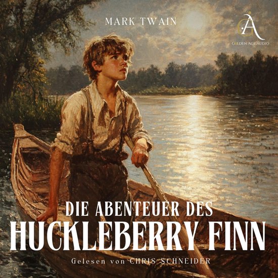 Die Abenteuer des Huckleberry Finn - Mark Twain Hörbuch - cover