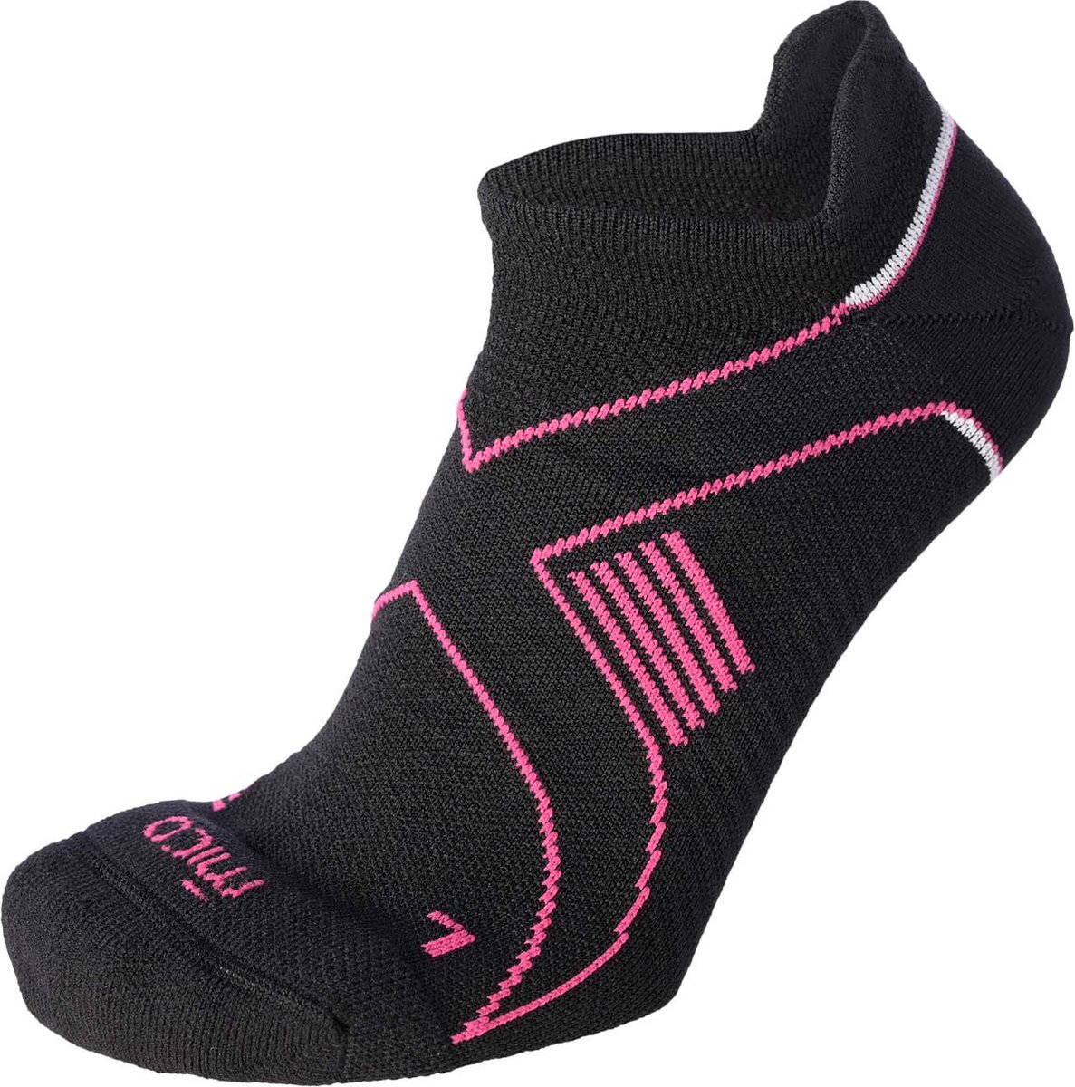Extralight weight x-performance run sock black/pink M