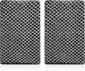 Geruite Badhanddoeken Set van 2 - Rugreinigingsdoek Peeling - Lange Badhanddoek - Lichaam Badhanddoek .