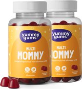 Yummygums • 2x Zwangerschap gummies • Foliumzuur zwanger • Suikervrij • 2 x 60 gummies