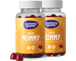 Yummygums • 2x Zwangerschap gummies • Foliumzuur zwanger • Suikervrij • 2 x 60 gummies