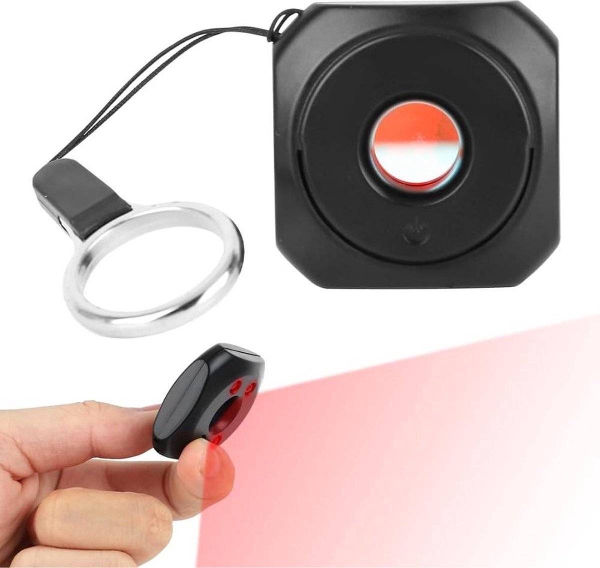 Spy Camera Mini Verborgen Cameradetector - Led Infrarood Draagbare Camera Vinder met Lange Batterijduur