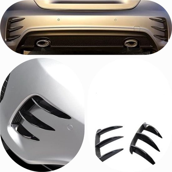 AERO FLAPS SPORT ABDECKUNGEN FÜR MERCEDES-BENZ A-KLASSE W176 AMG OPTIK