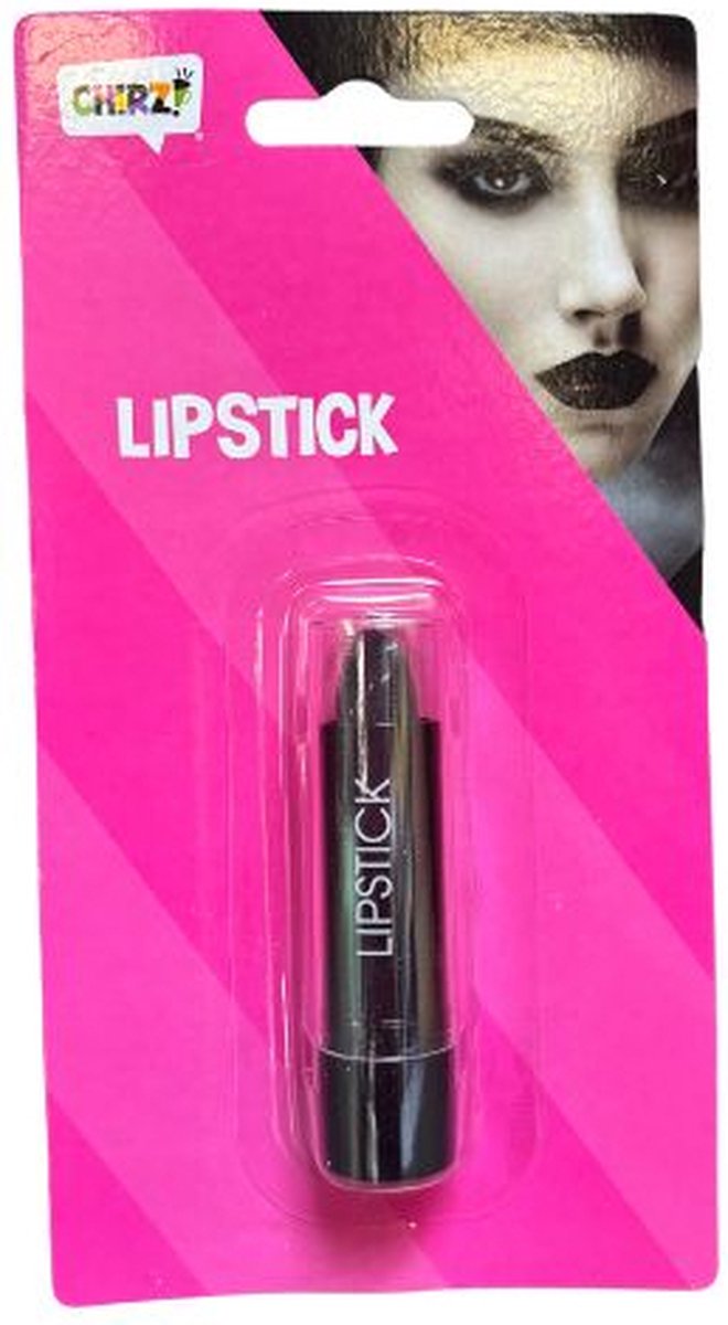 Lipstick - make-up - zwart - 3.5 gram