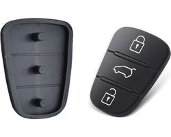 Vervanging Rubber Pad 3 Kofferbak Knoppen Sleutel Sleutelbehuizing Geschikt Voor Kia & Hyundai