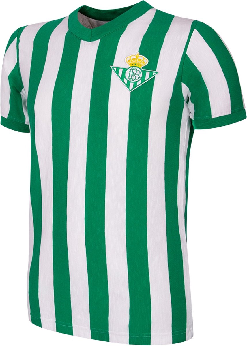 COPA - Real Betis 1958/59 Retro Voetbalshirt - Heren - Groen - Wit - L