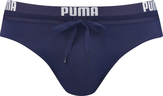 Puma - Zwemslip Logo Band Heren Zwembroek - Maat L