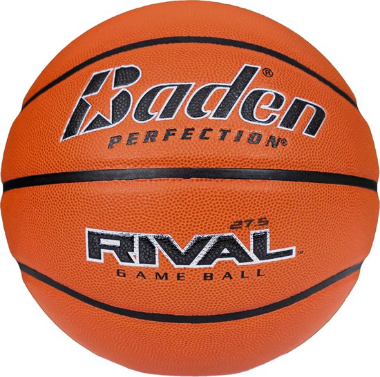 BADEN Basketbal Rival NFHS Wedstrijd- en Trainingsbal Binnen Buiten 303000205 Maat 7