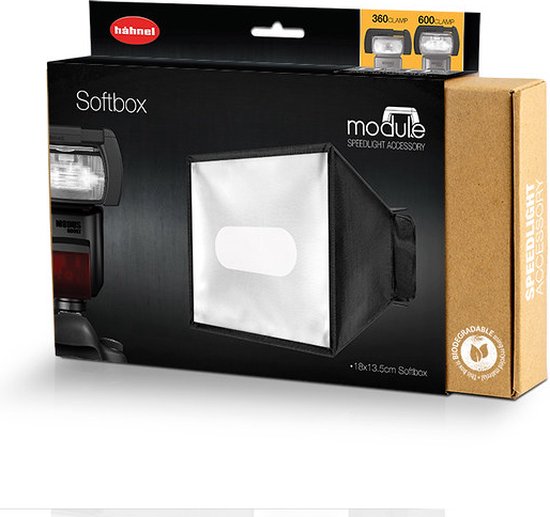 Foto: Hahnel module softbox voor modus flitsers