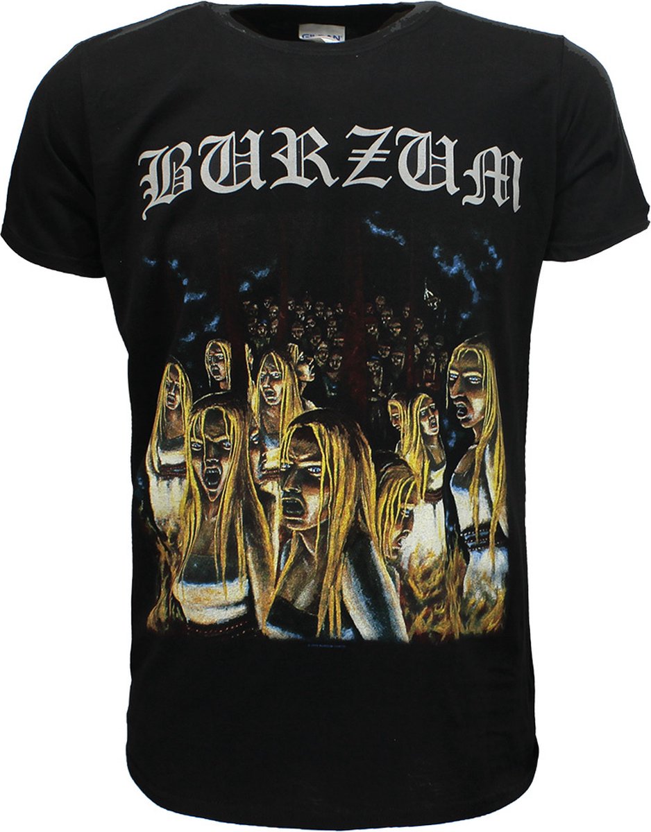 Burzum Burning Witches T-Shirt - Officiële Merchandise - L