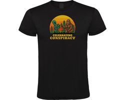 Celebrating Conspiracy - Unisex T-Shirt - M - Zwart