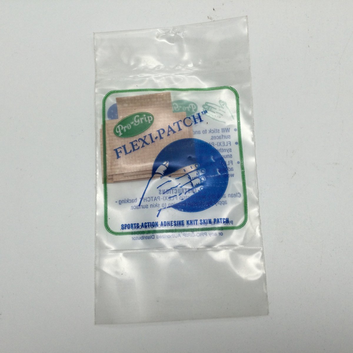 Bowling Bowlers tape 'Pro-Grip flexi-patch' , 5 stuks bruine tape voor op de duim of vingers ter bescherming van de huid. (oppervlaktes die kunnen schuiven)