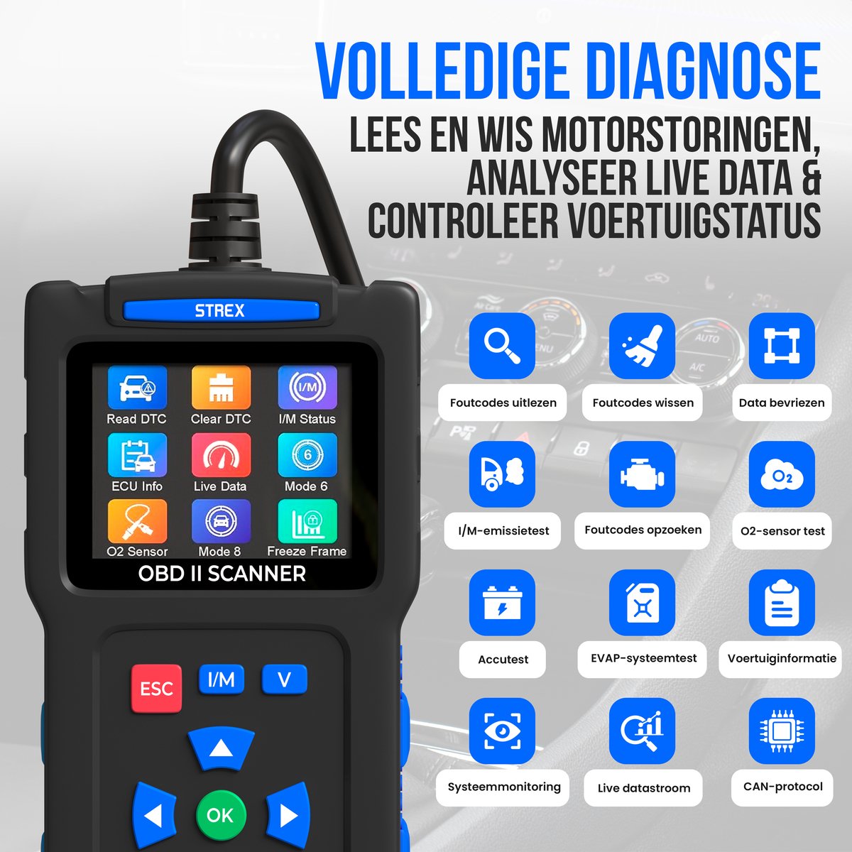 Strex OBD2 Scanner - Autodagnose thumbnail 3