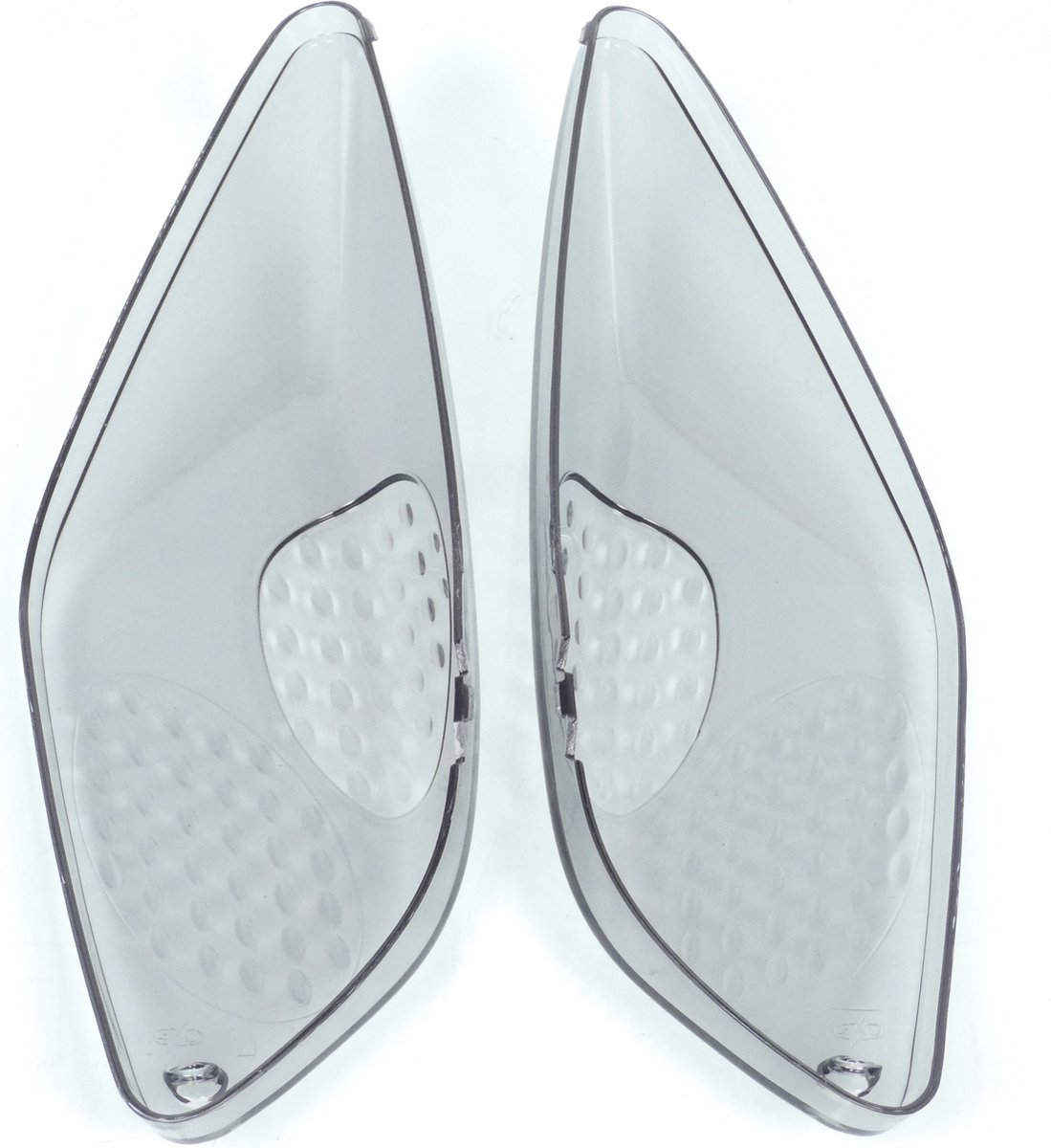 cabochon achterlicht één voor scooter yamaha 250 xmax 2005 tot 2007 grijs gerookt / paar nieuw