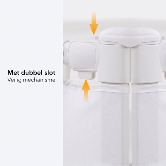 Barrière de lit 200 cm de long, max 70 cm de haut - Barrière de lit réglable design - Bord de lit - Tour de lit pour lits - Pas pour sommiers tapissiers - CUTE & KEPPE