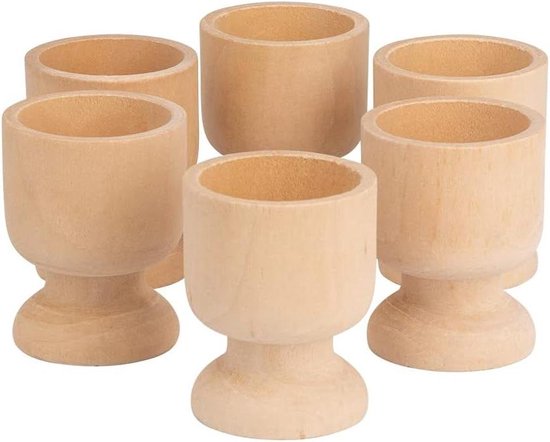 Ontbijt In Stijl: Gepersonaliseerde Houten Eierdopjes Set - Mr & Mrs