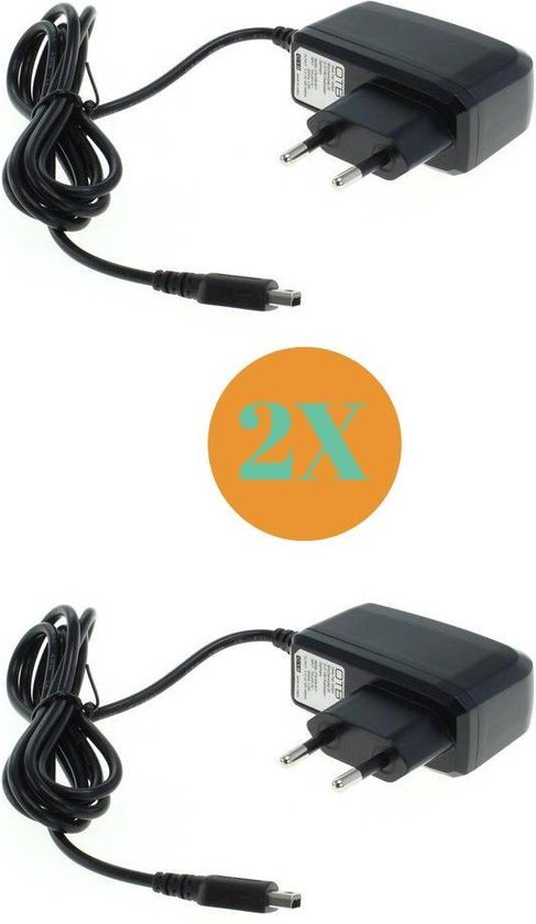 2x AC Charger Voor Nintendo 3DS 3DS XL DSI DSI XL Bol
