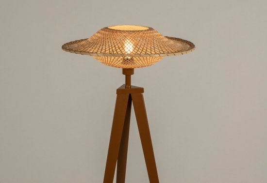 Lumidora Lumidora 31212 - E27 - Marron - Naturel - Métal - ⌀ 52,50 cm