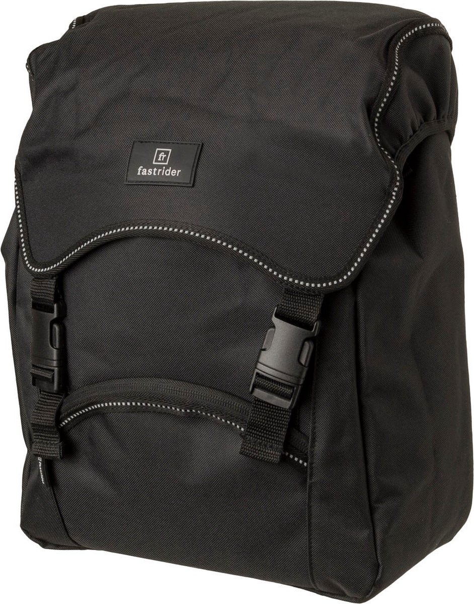 Fastrider Fastrider Unibag Traffic Enkele Fietstas Basics Click'nGo - Black - 14