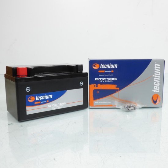 Batteria Motorparts YTZ10S-BS 12V 8,6Ah AGM Per Honda CB 900 F Hornet 900 (2002-2006) – Senza Manutenzione, Avviamento Potente