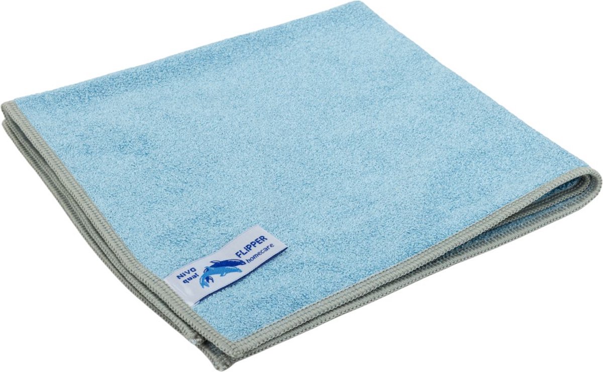 Goedkoopste Flipper Nivo Microvezeldoeken - 40 x 40cm - Blauw
