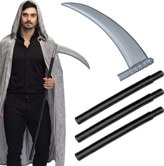 Boland - Zeis - Kinderen en volwassenen - Unisex - Magere Hein - Halloween accessoire decoratie - Horror