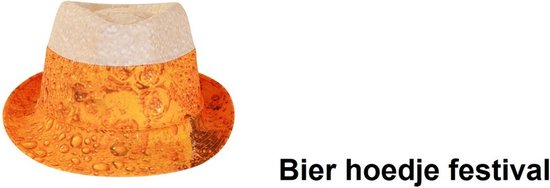 Foto: Festival bier hoedje thema feest bierfeest terras festival apres ski biertje drinken fun vrijgezel strandparty