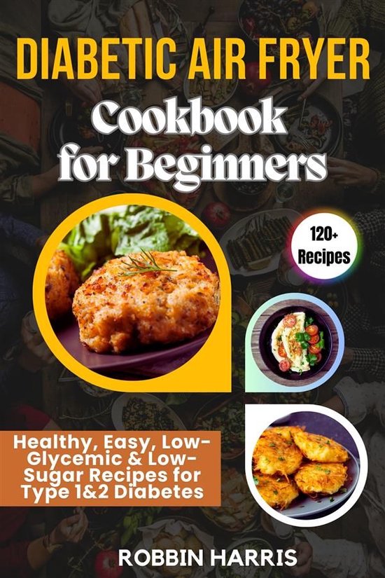 Diabetic Air Fryer Cookbook for Beginners - cover