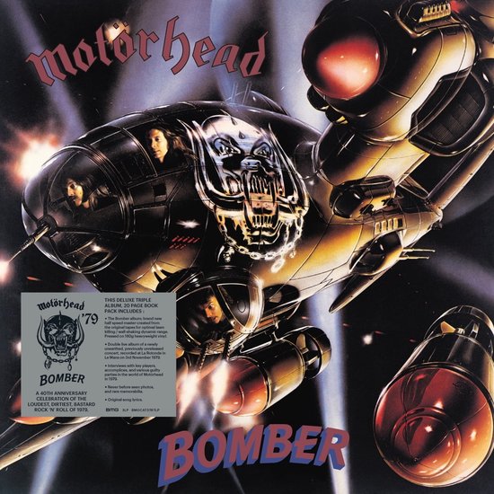 Motörhead - Bomber (3 LP | Book) (40th Anniversary Edition) (Remastered) (Deluxe Edition)