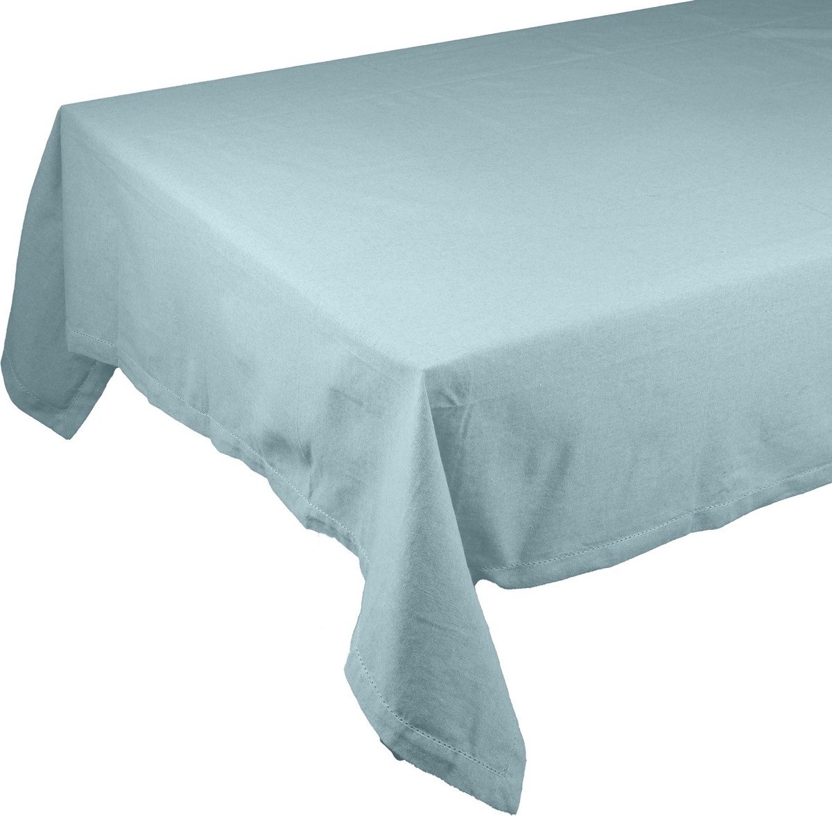 Linen & More - Tafelkleed 'Nena' (140cm x 250cm, Water Green)