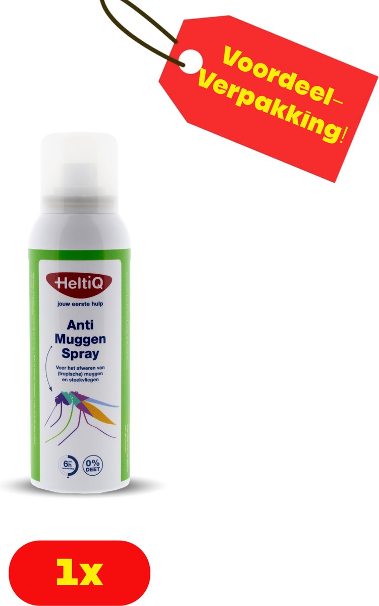 Goedkoopste HeltiQ Anti-Muggen Spray