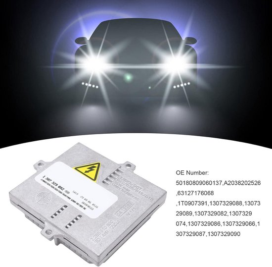 Xenon Koplamp Ballast Duurzaam Snel opstarten Aluminium legering 63127176068 Voor Automotive-vervanging - Kwaliteit en Betrouwbaarheid — afbeelding 3