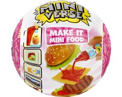 foto van Miniverse Make It Mini Foods - Diner - Series 3A - Knutselen – DIY – Hobbypakket – Knutselpakket