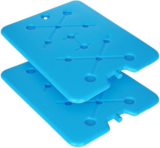 2 Blocs De Glace Pour Glacière - Neufs, En PE, Paquet De Refroidissement Pratique