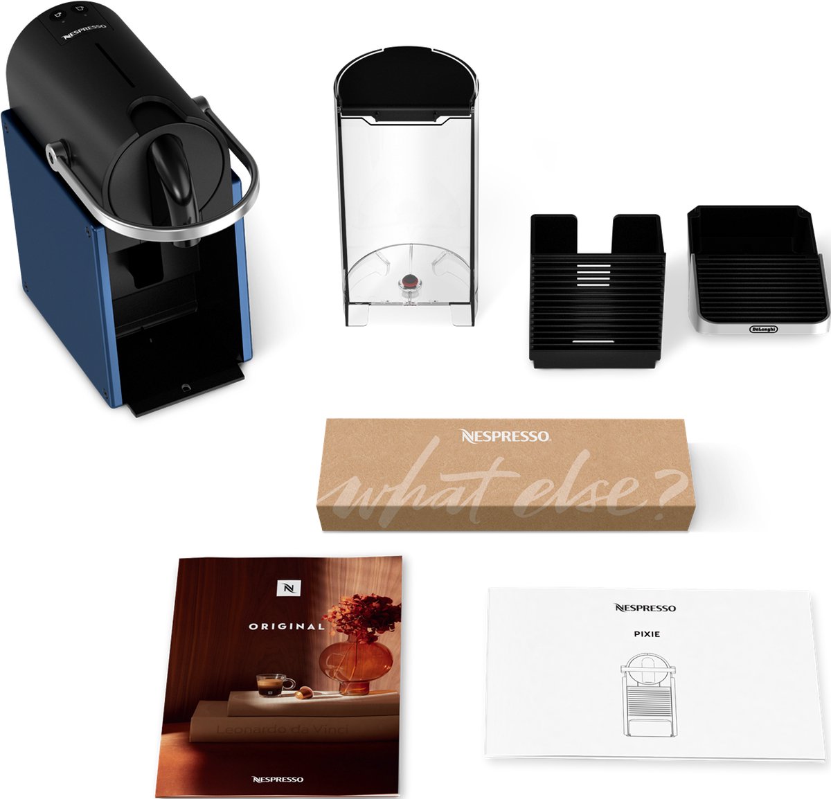 De'Longhi Nespresso Pixie EN127.BL - Koffiecupmachine - Blauw thumbnail 4