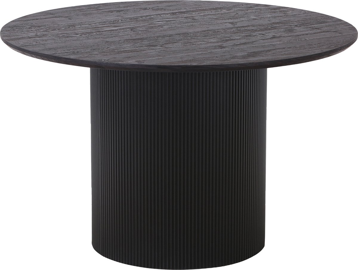 House Nordic Eettafel Boavista - Donkerbruin - Rond - Ø120x75cm