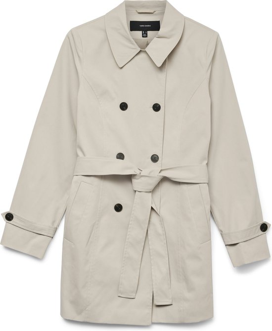 Manteau Femme Hugo Boss Olivia - Taille 40 (L) - Blanc Microfibre - Occasion Très Bon état