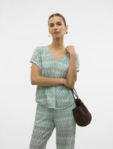 VERO MODA - VMDICTE SS V-NECK TOP JRS GA VO - Femme - Chemisiers