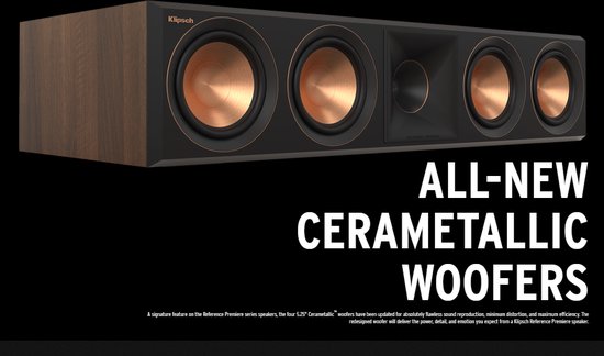 Klipsch: RP-504C II Centerspeaker - Zwart — afbeelding 5