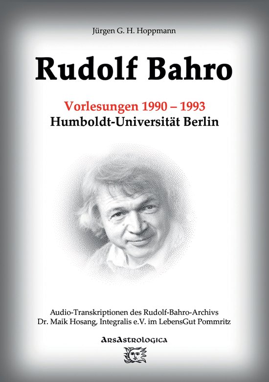Rudolf Bahro: Vorlesungen und Diskussionen 1990 – 1993 Hum ... - cover