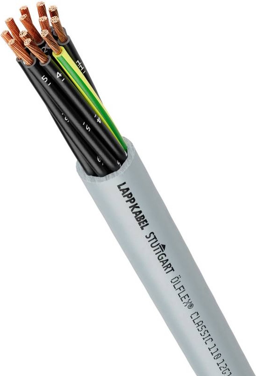 LAPP ÖLFLEX® CLASSIC 110 Stuurstroomkabel 5 G 2.5 mm² Grijs 1119405/25 25 m