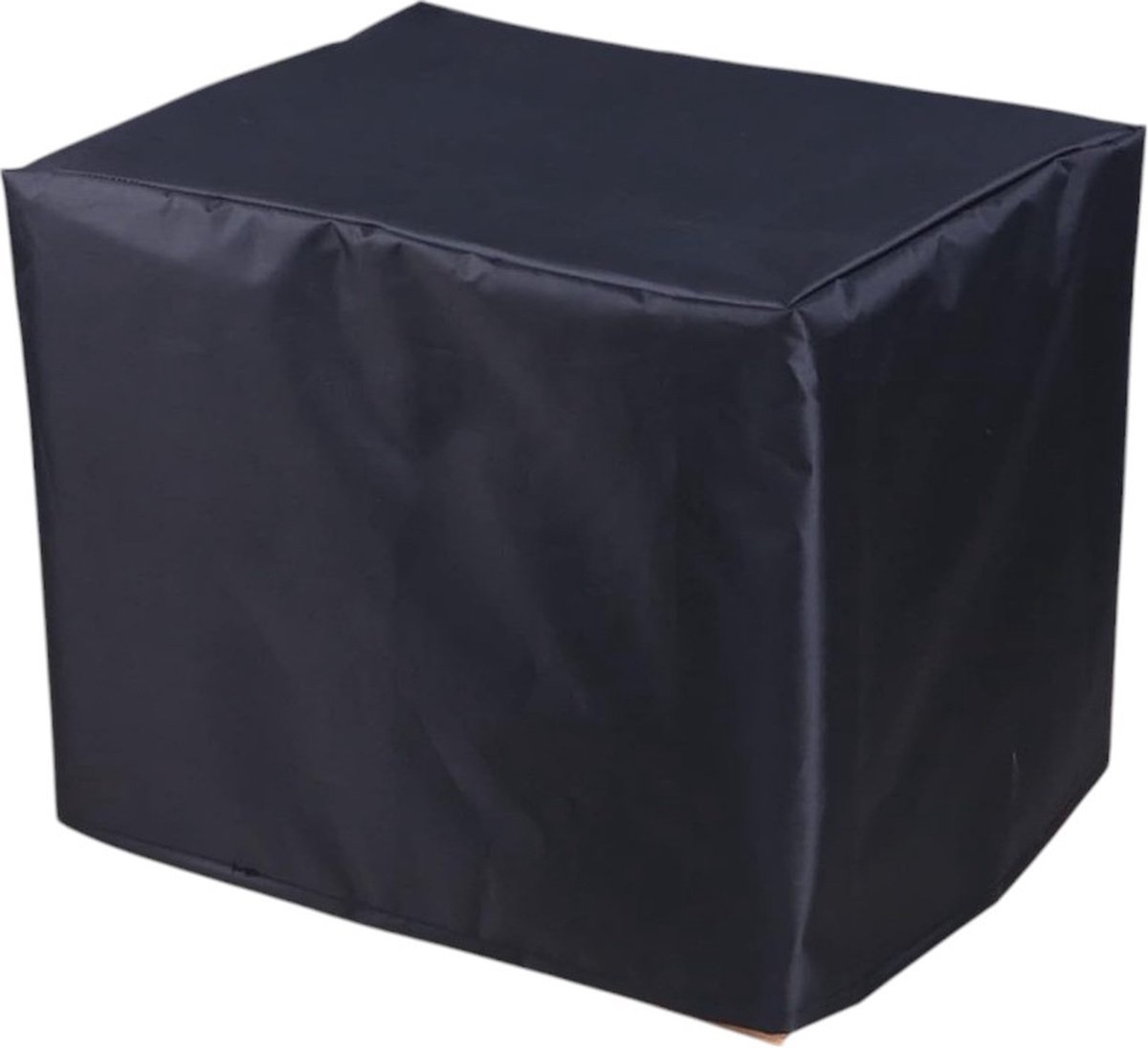 Waterdichte zeildoekhoes voor tuintafelstoel en meubelset, meubelhoes waterdichte UV-bescherming buitentafelhoes stofdicht winddicht rechthoekige hoes, (kleur: zwart, maat: 180x110x70cm) Waterdichte zeildoekhoes voor tuintafelstoel en meubelset, meubelhoes waterdichte UV-bescherming buitentafelhoes stofdicht winddicht rechthoekige hoes, (kleur: zwart, maat: 180x110x70cm) - Afbeelding 1