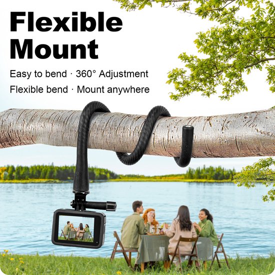 Telesin FM-002 Bras flexible pour caméra d'action