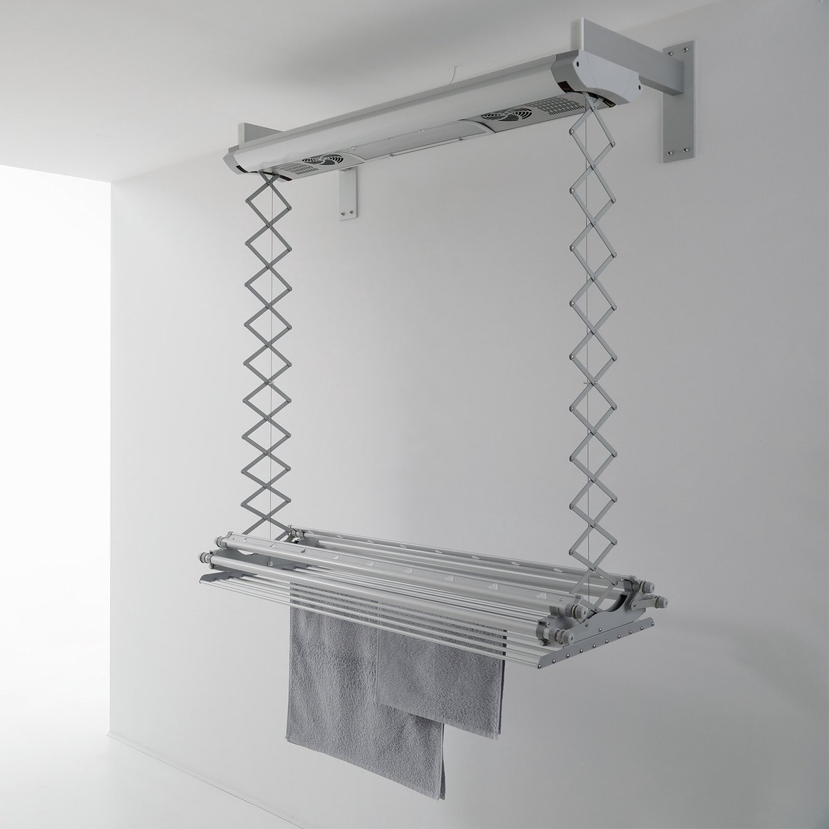 Foxydry Air 122 cm electrisch plafonddroogrek wandmontage - 122 X 57 X 30 cm