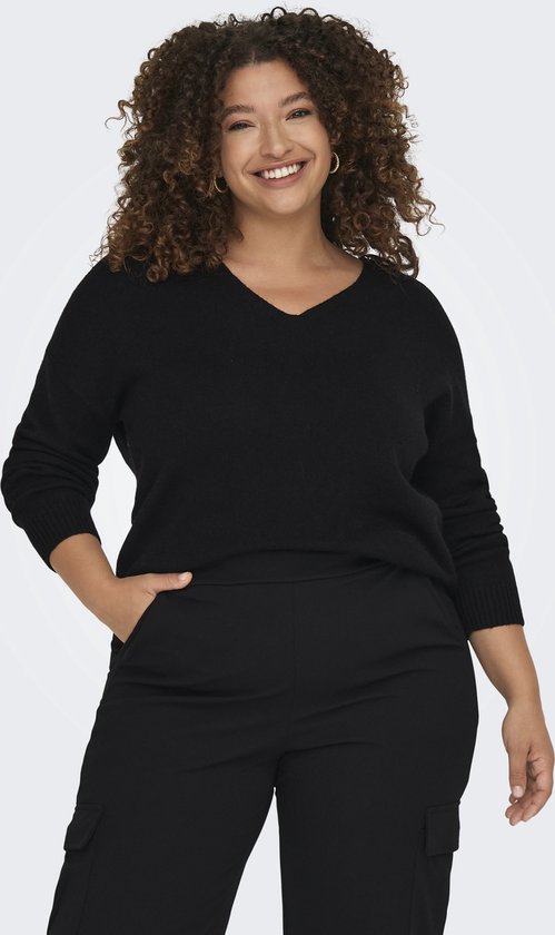 ONLY CARMAKOMA - CARMARGARETA LIFE LS PULLOVER KNT NOOS - Dames - Gebreide truien