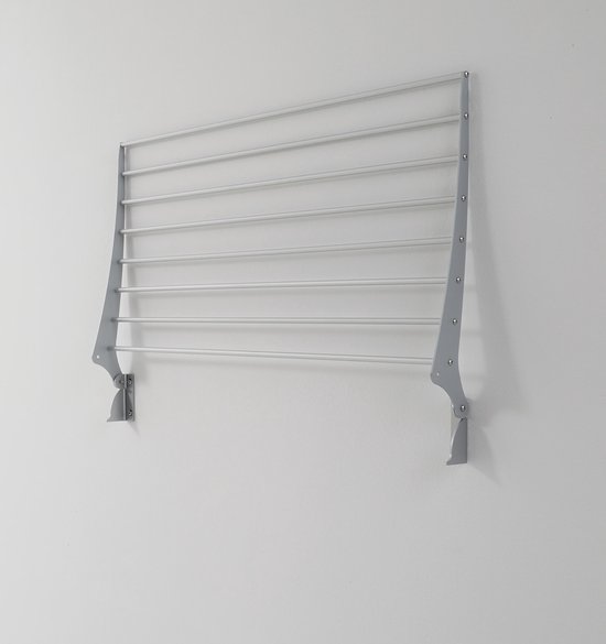 Foxydry Fold 82 cm wasdroogrek wandmontage clicksysteem - 82 x 50 x 10 cm